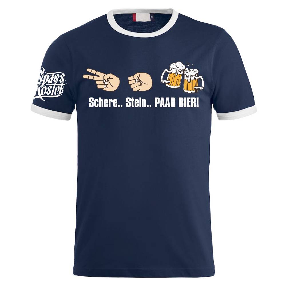 Spass Kostet Männer T-Shirt Schere Stein PAAR BIER S bis 8XL Bis zu 65% Rabatt