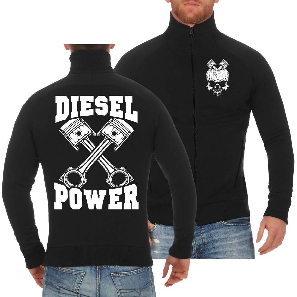 Spass Kostet Männer Sweatjacke Diesel Power Günstiger Verkauf