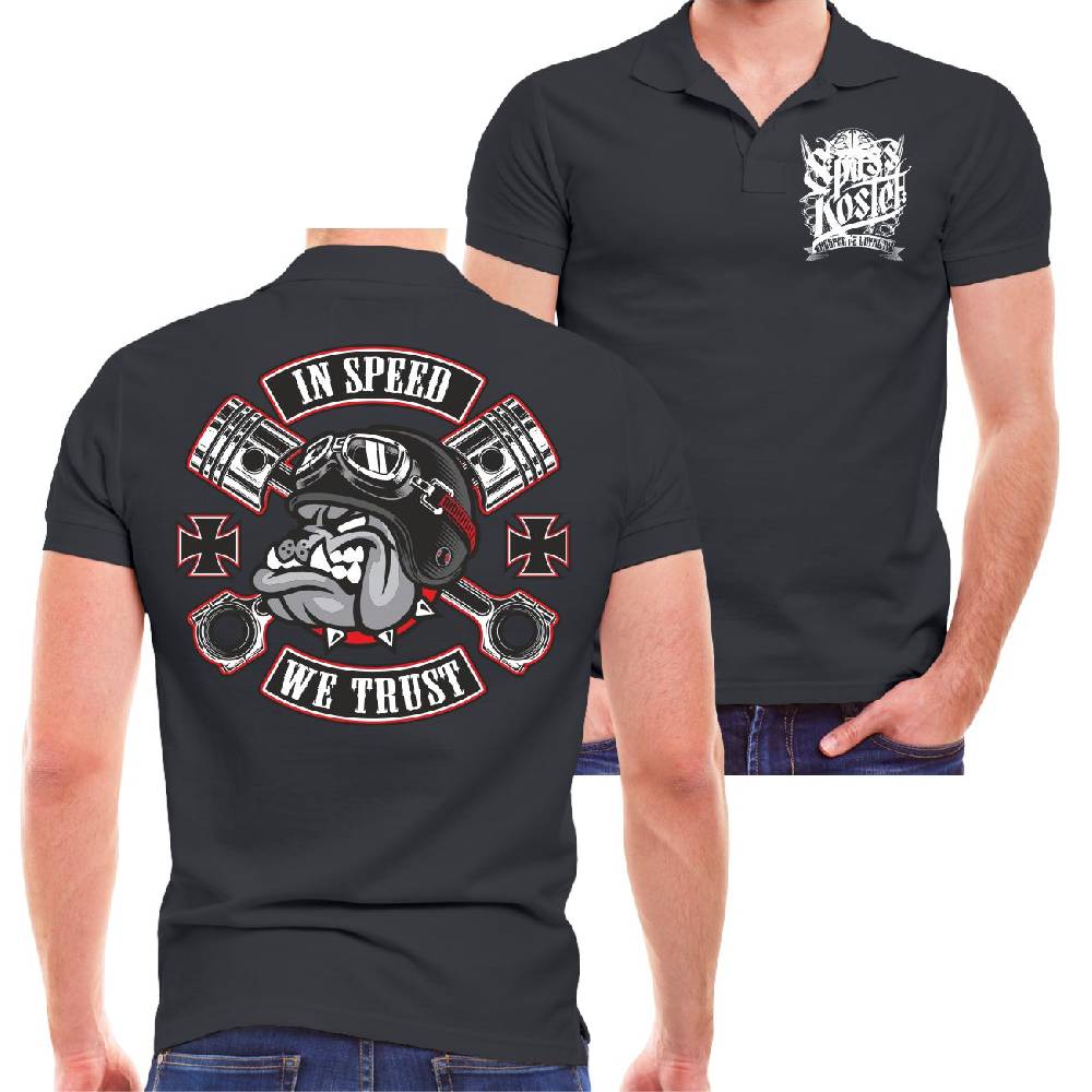 Spass Kostet Männer POLO In Speed we Trust Outlet