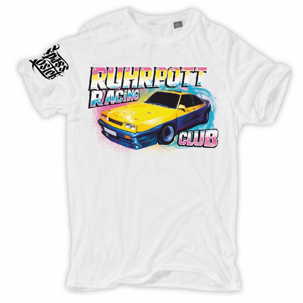 Spass Kostet Übergrößen Männer T-Shirt Ruhrpott Racing Club 3XL bis 8XL Weihnachtsangebot