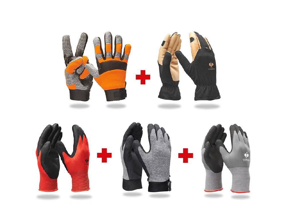 Strauss Handschuh-Profi-Set Montage II Super Rabatt