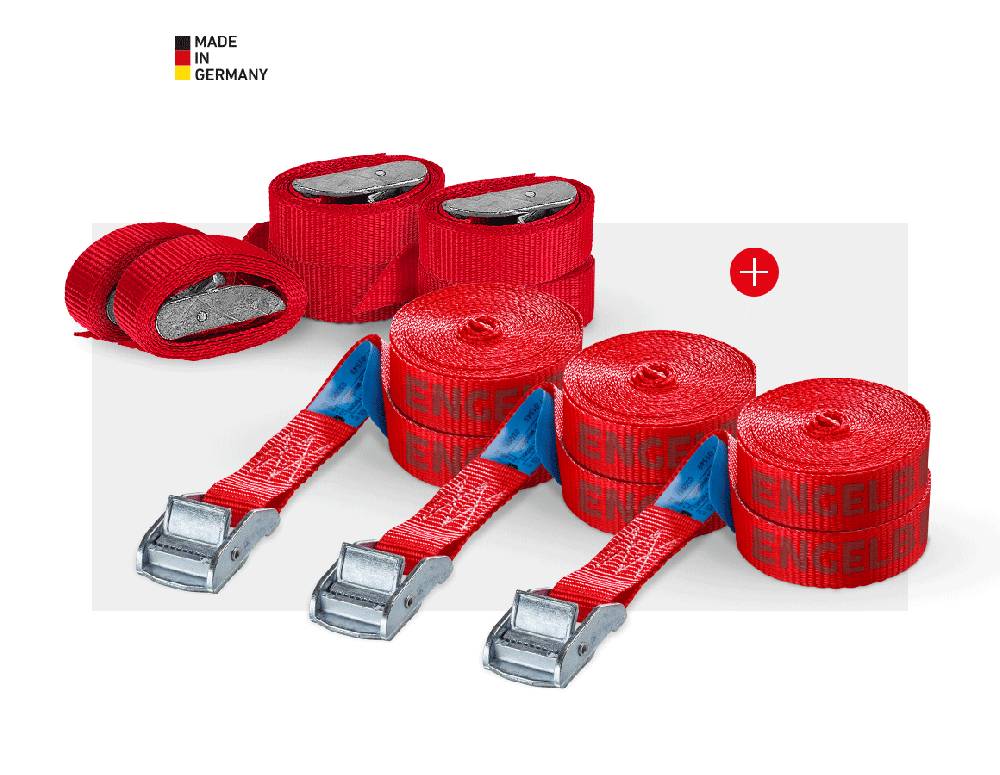 Strauss e.s. Spanngurt-Set mit Klemmverschluss Riesige Rabatte
