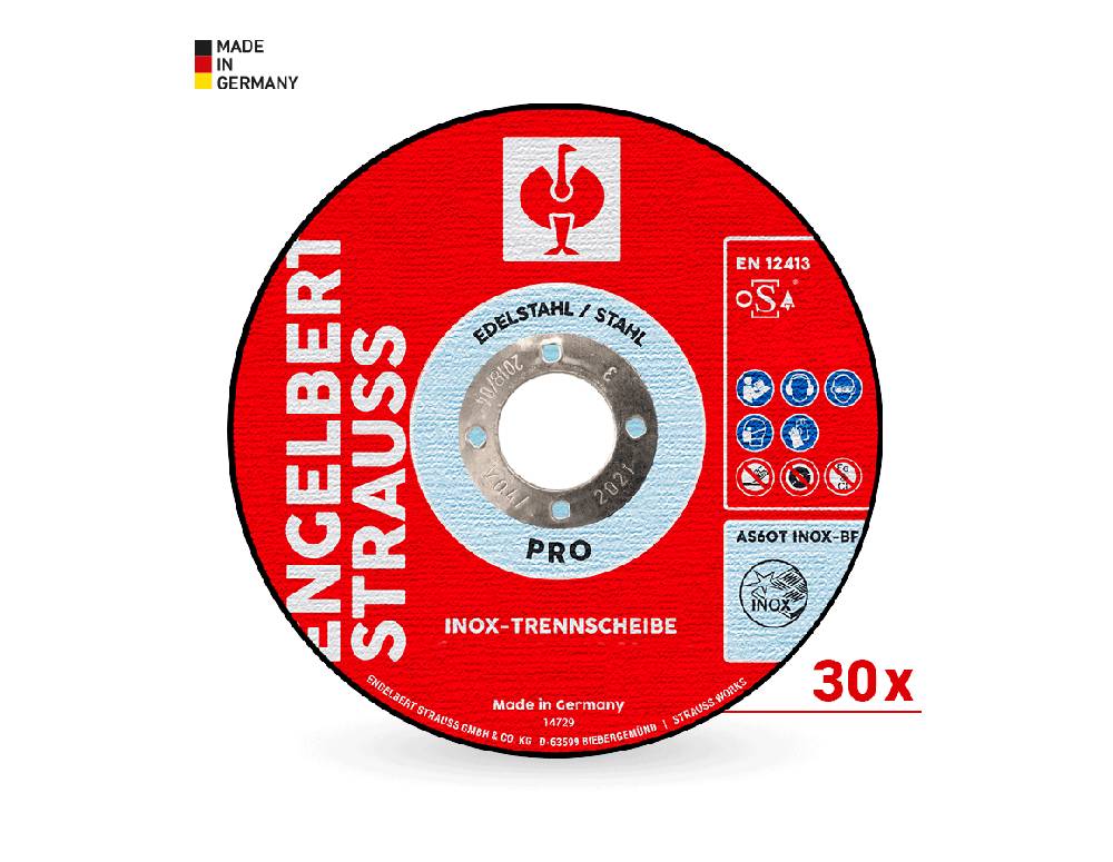 Strauss e.s. Inox-Trennscheibe pro Set, 30 Stück Clearance-Verkauf