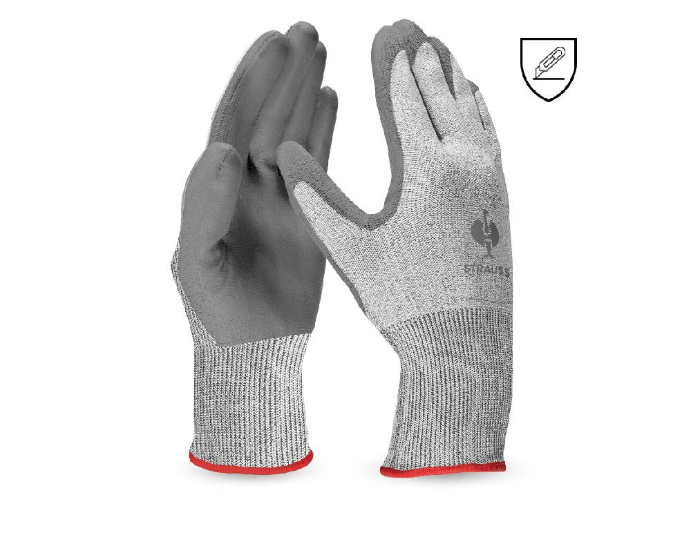Strauss PU-Schnittschutzhandschuhe, cut C Black Friday