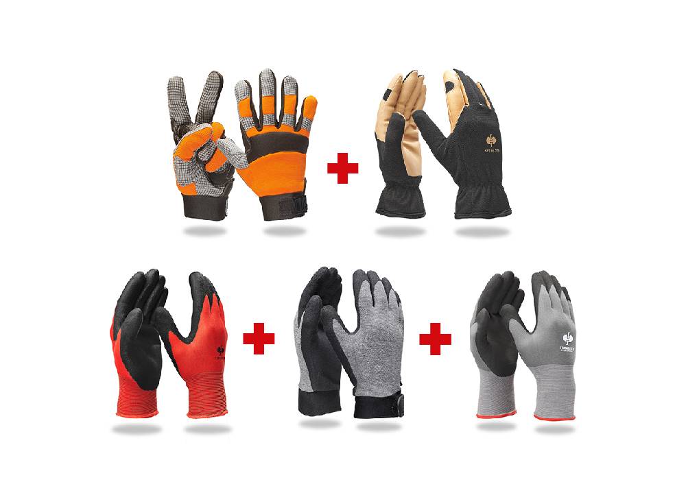 Strauss Handschuh-Profi-Set Montage II im Angebot