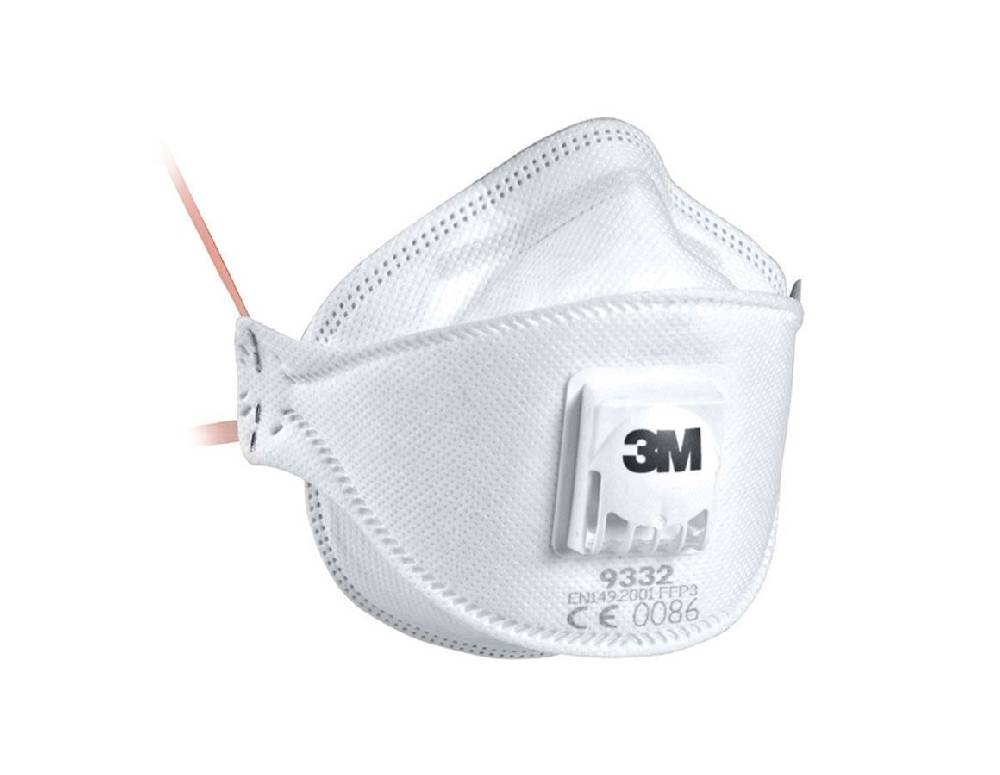 Strauss 3M Atemschutzmaske Aura 9332+, FFP3 NR D, 10 Stk Preisnachlass