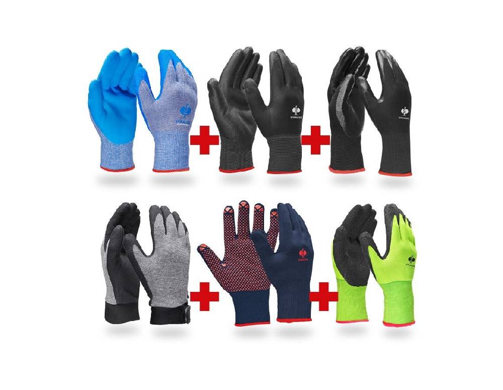Strauss Handschuh- Profi Set Beschichtung Letzte 2 Tage