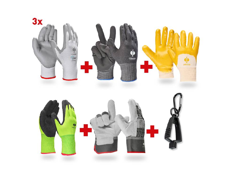 Strauss Handschuh-Profi Set BAU II Bis zu 55% Rabatt