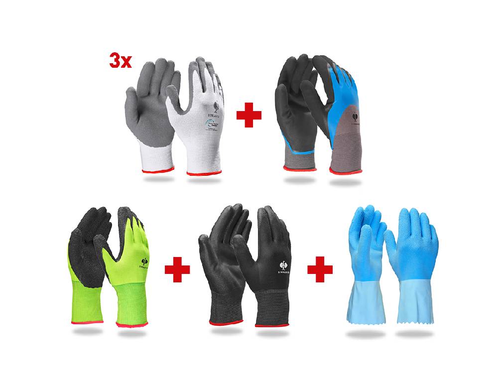 Strauss Handschuh-Profi-Set Sanitär II Valentinstagsangebot