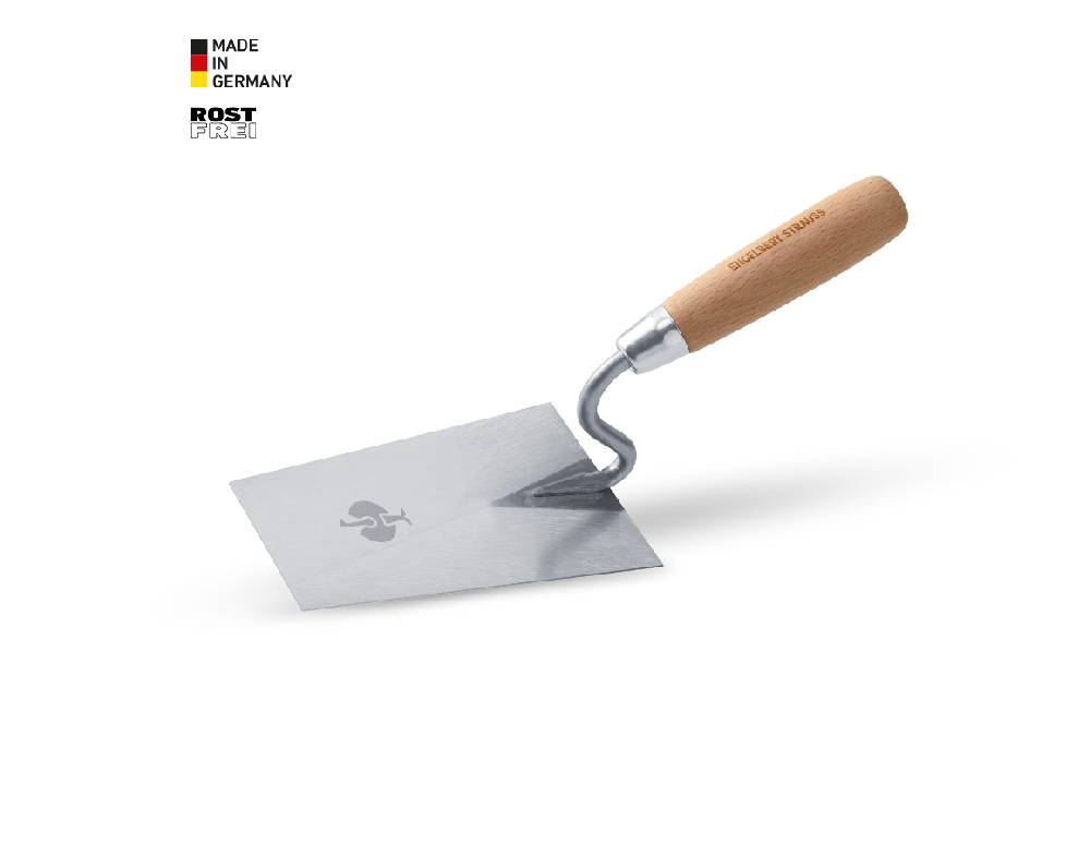 Strauss e.s. Maurerkelle mit S-Hals, Edelstahl Begrenzte Freigabe