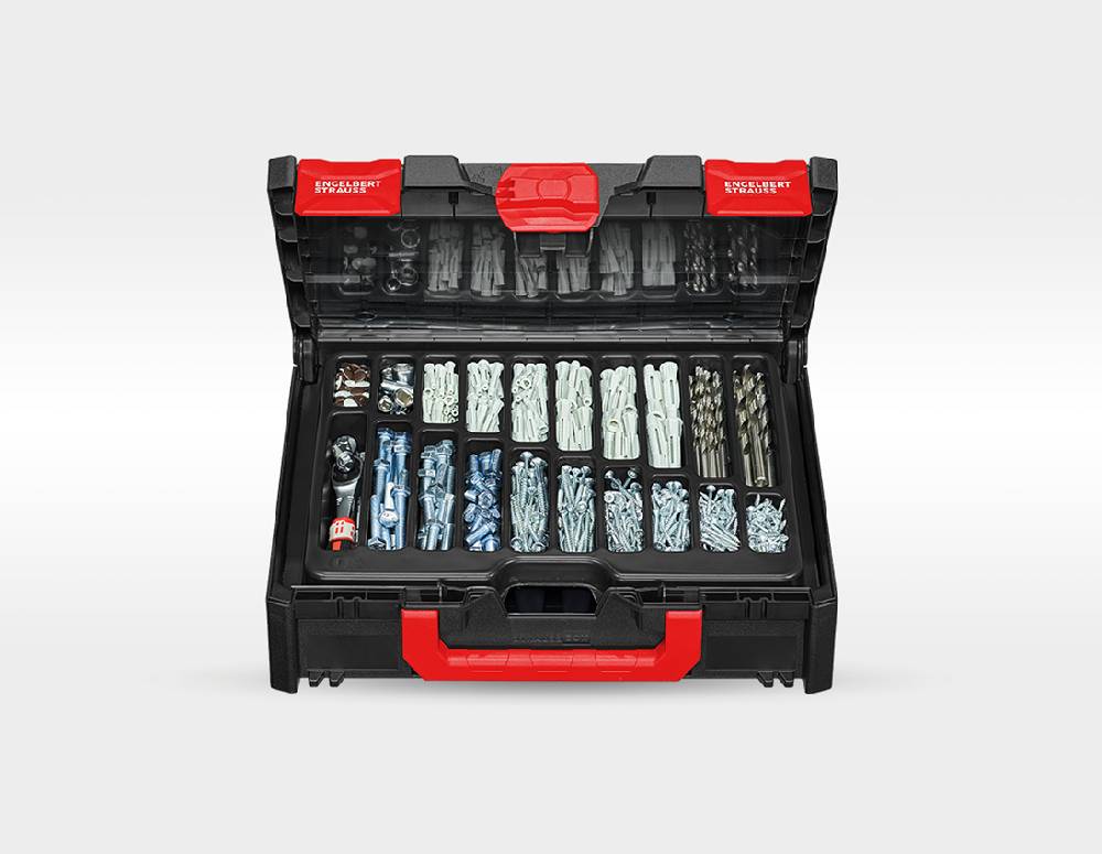 Strauss STRAUSSbox 118 midi inkl. tool insert, 20-Fächer