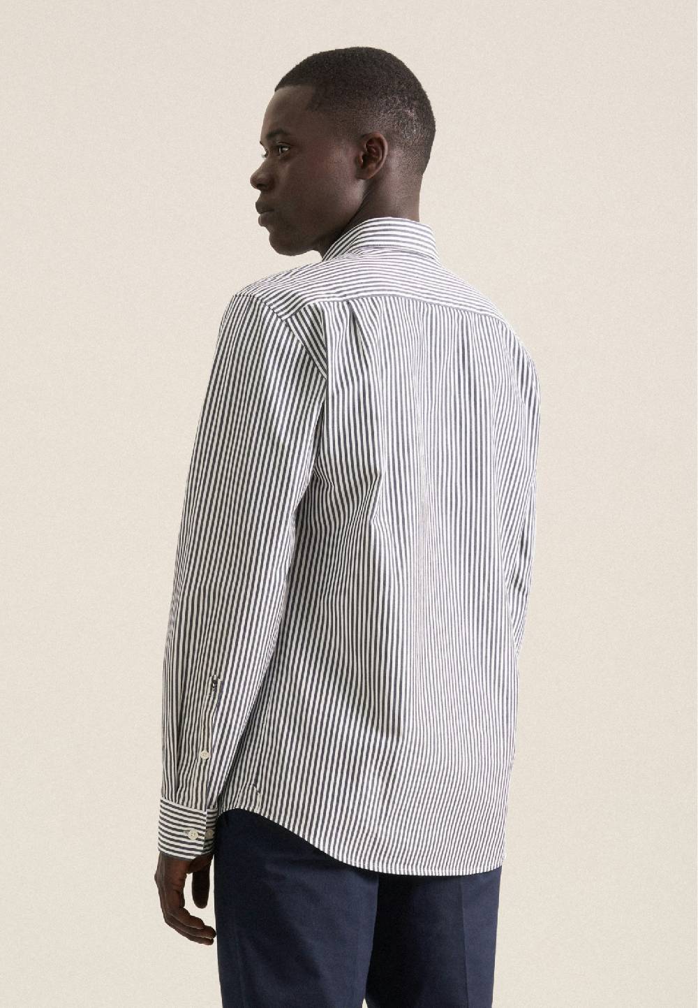Studio Seidensticker Twill Casual Hemd in Regular mit Button-Down-Kragen Saisonschlussverkauf