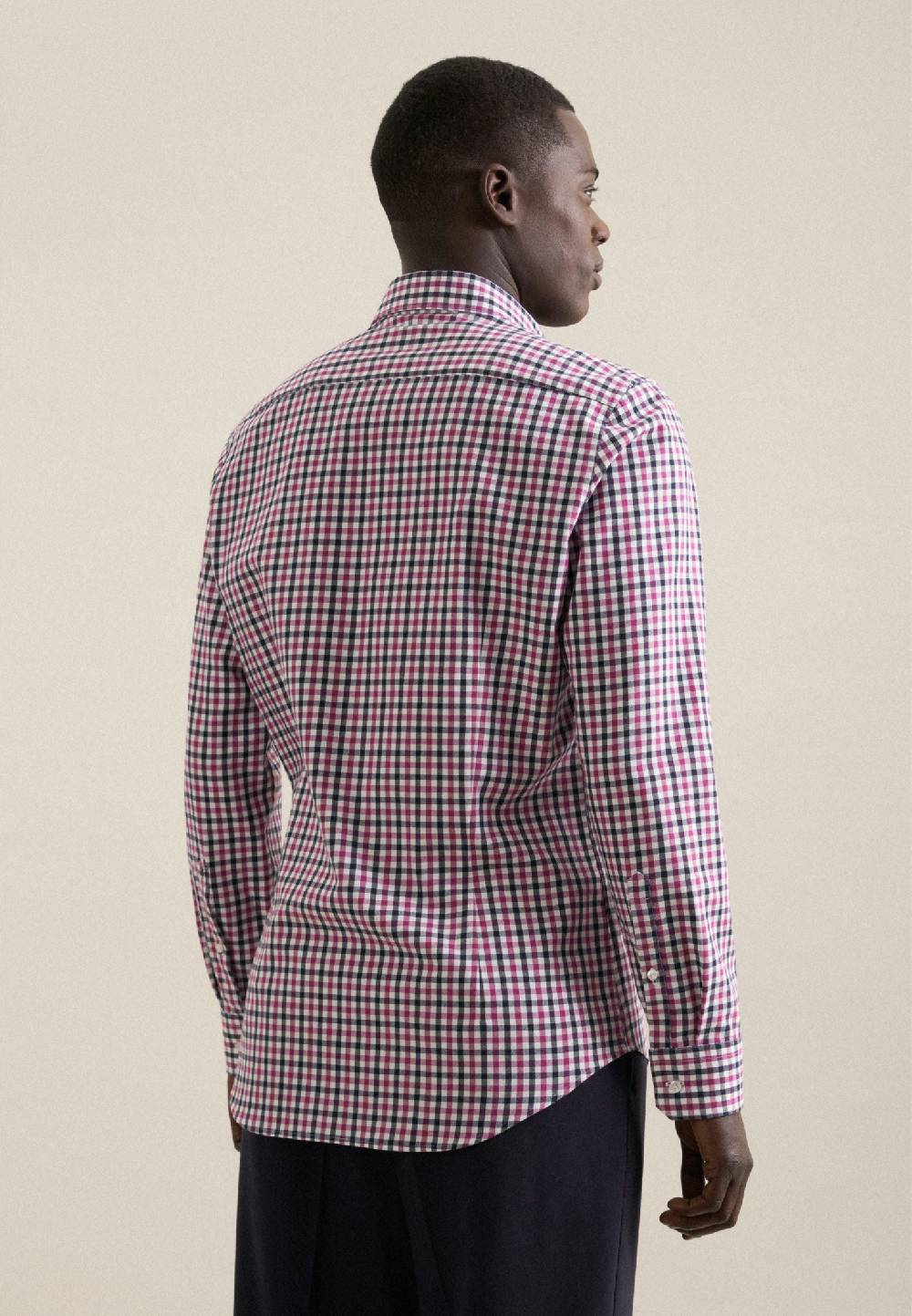 Studio Seidensticker Flanell Flanellhemd in Shaped mit Button-Down-Kragen Jubiläumsangebot