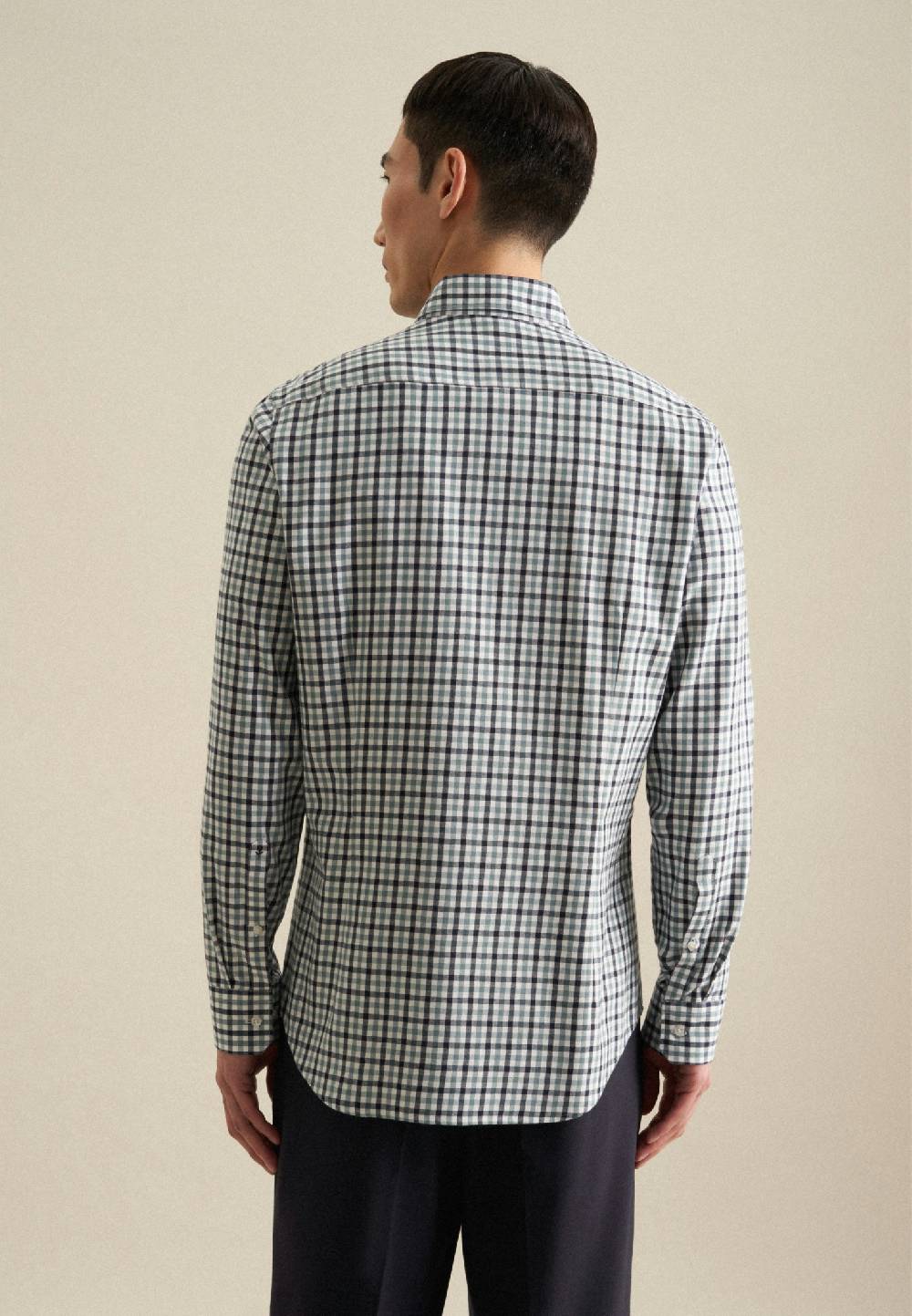 Studio Seidensticker Flanell Flanellhemd in Shaped mit Button-Down-Kragen Lagerräumung