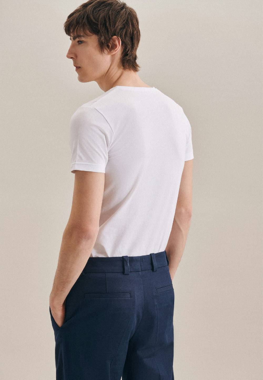 Studio Seidensticker V-Neck T-Shirt Slim fit Räumungsverkauf