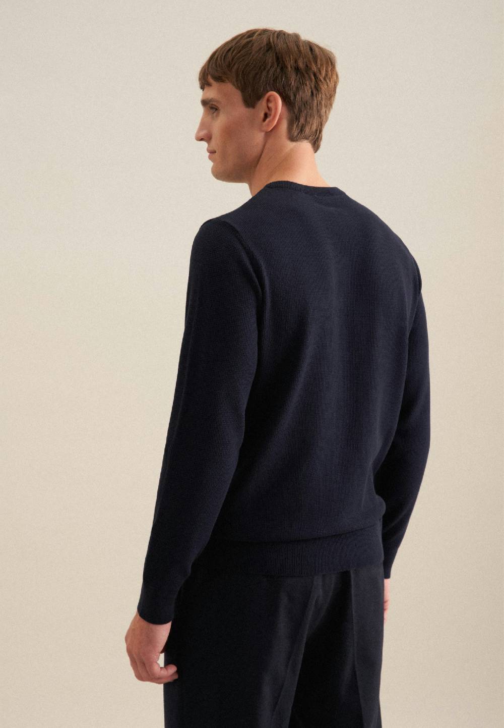 Studio Seidensticker Rundhals Pullover Regular Wochenangebot
