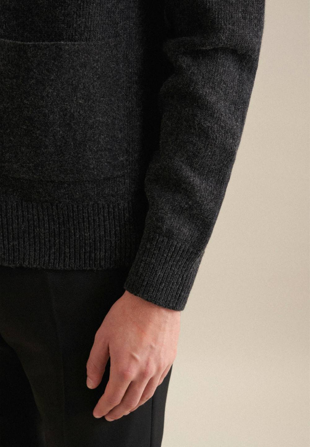 Studio Seidensticker Stehkragen Strick-Jacke Regular Bis zu 55% Rabatt