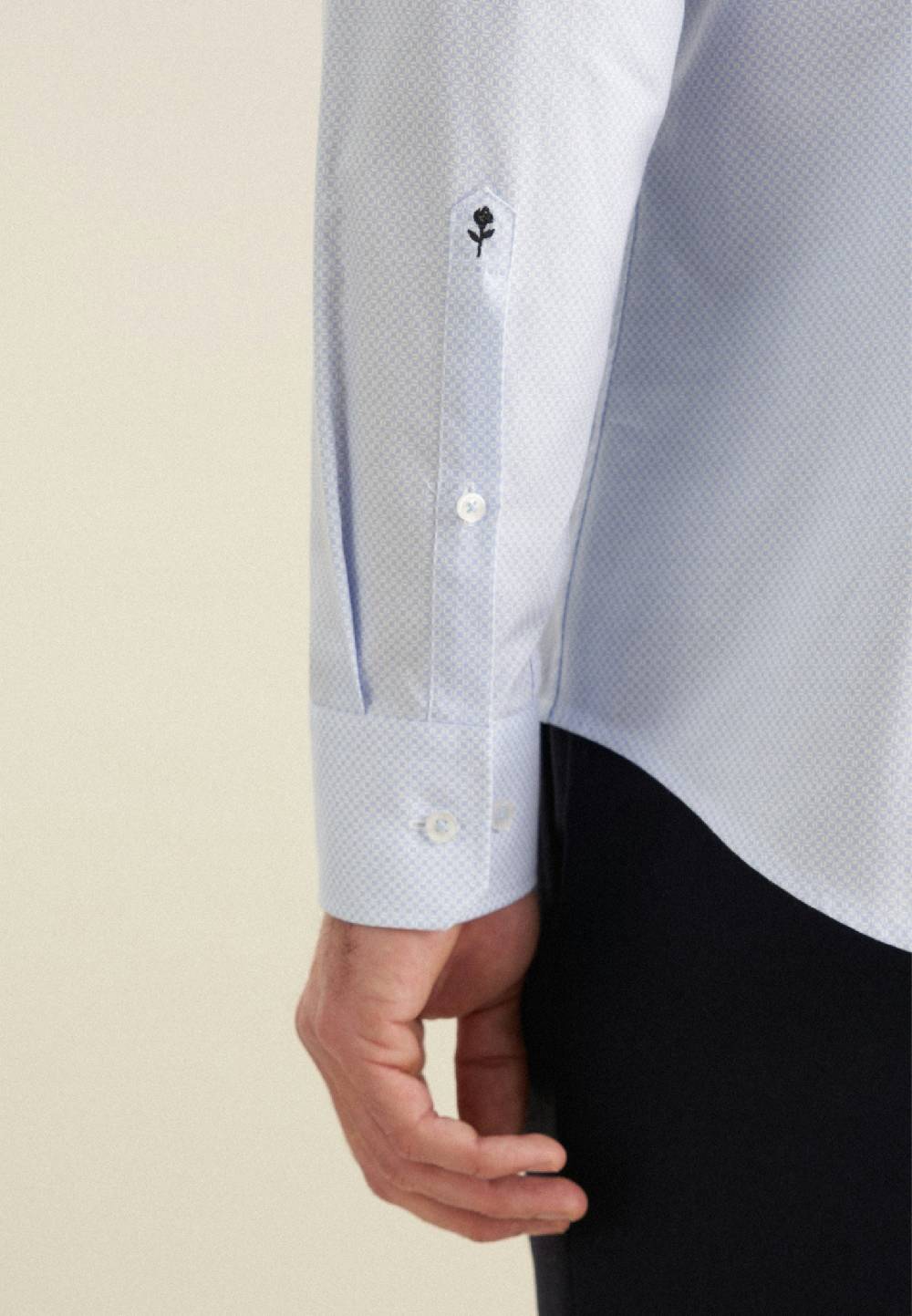 Studio Seidensticker Twill Business Hemd in X-Slim mit Kentkragen Begrenztes Angebot