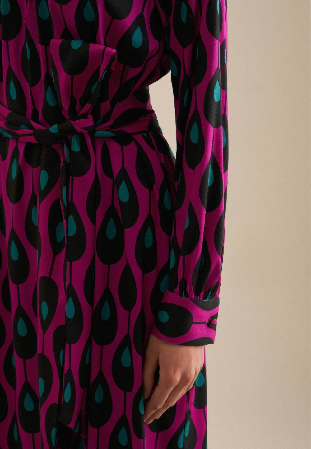 Studio Seidensticker Twill Midi Kleid Saisonale Angebote