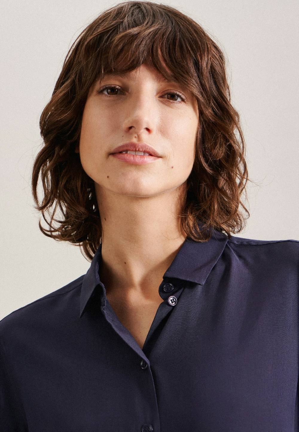 Studio Seidensticker Viskose Hemdbluse Bis zu 50% Rabatt