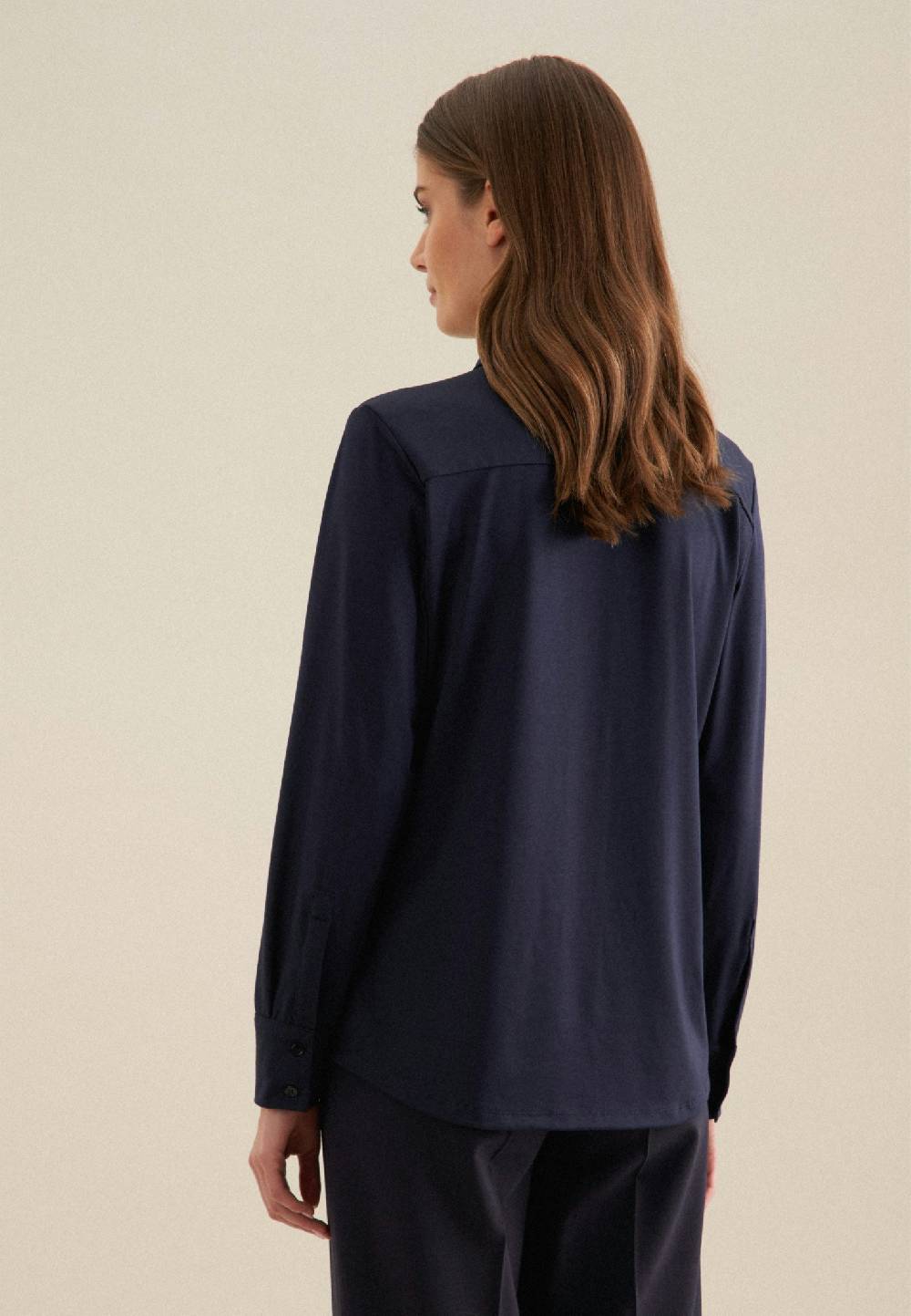 Studio Seidensticker Jersey Hemdbluse Nur für heute