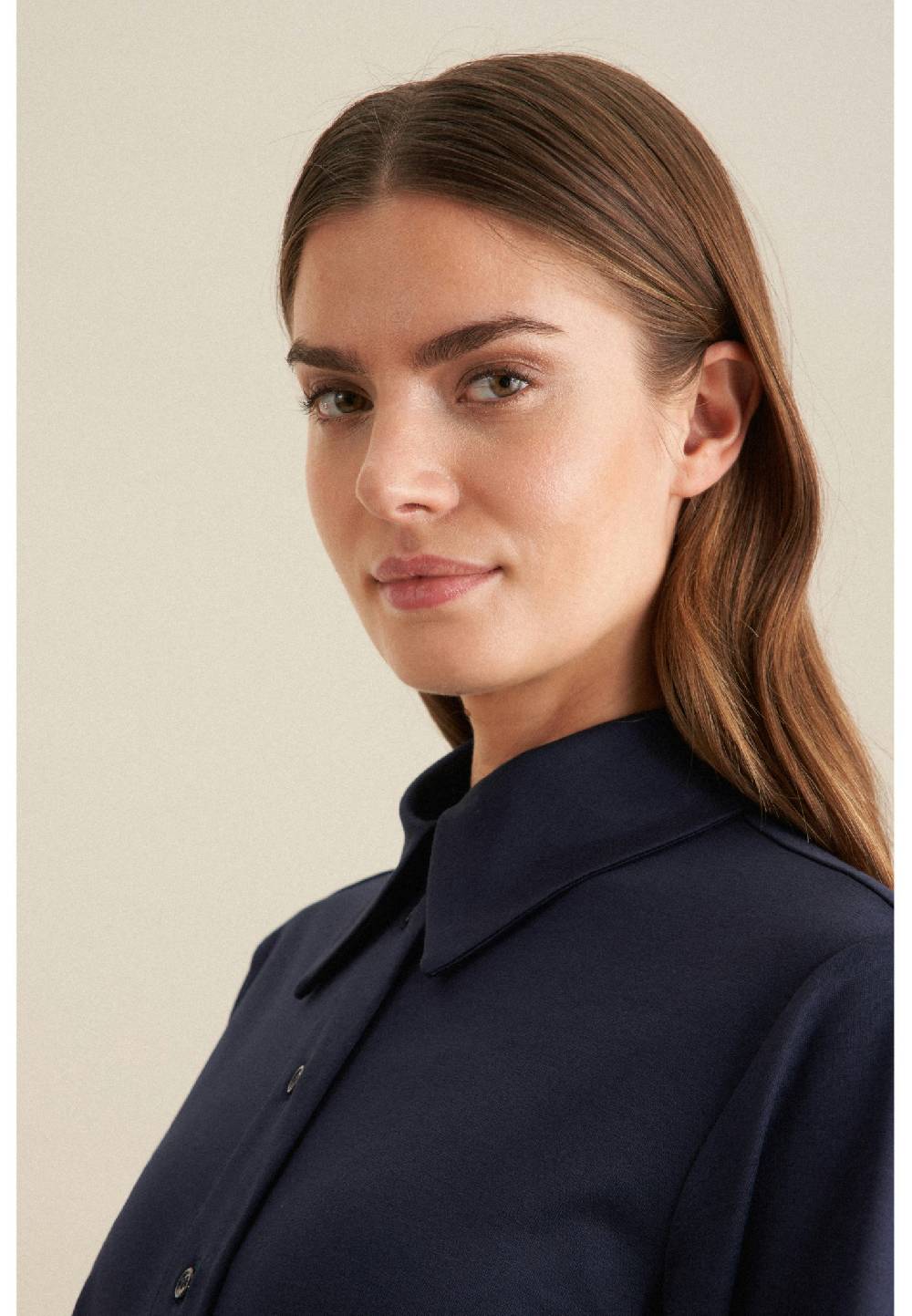 Studio Seidensticker Jersey Hemdbluse Nur für heute