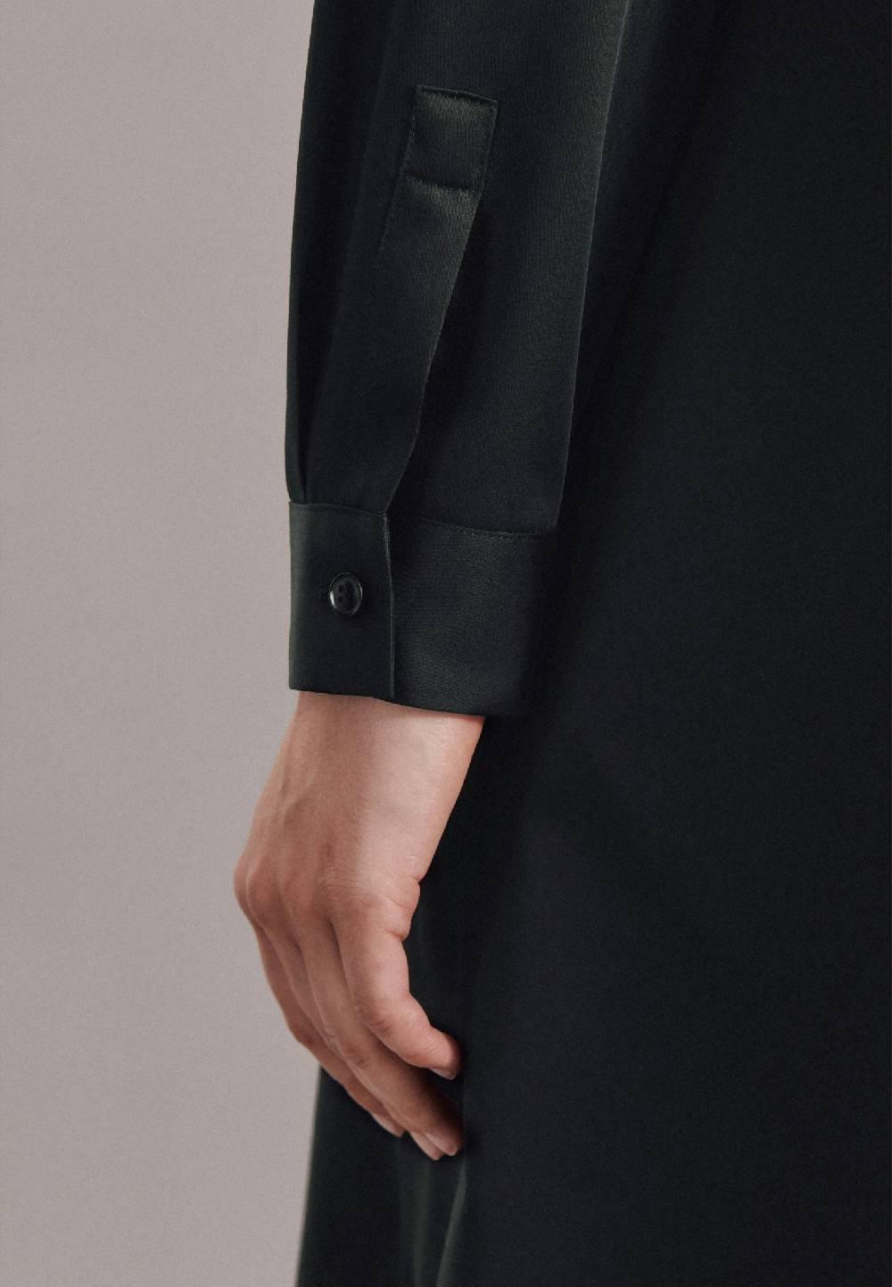 Studio Seidensticker Satin Midi Kleid Discount Store für neue Produkte