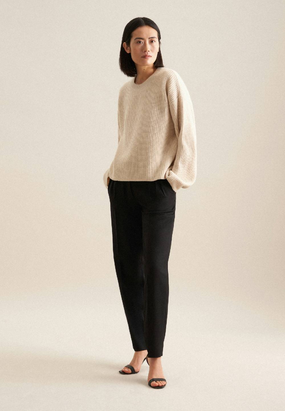 Studio Seidensticker Rundhals Pullover Oversized Sonderangebot