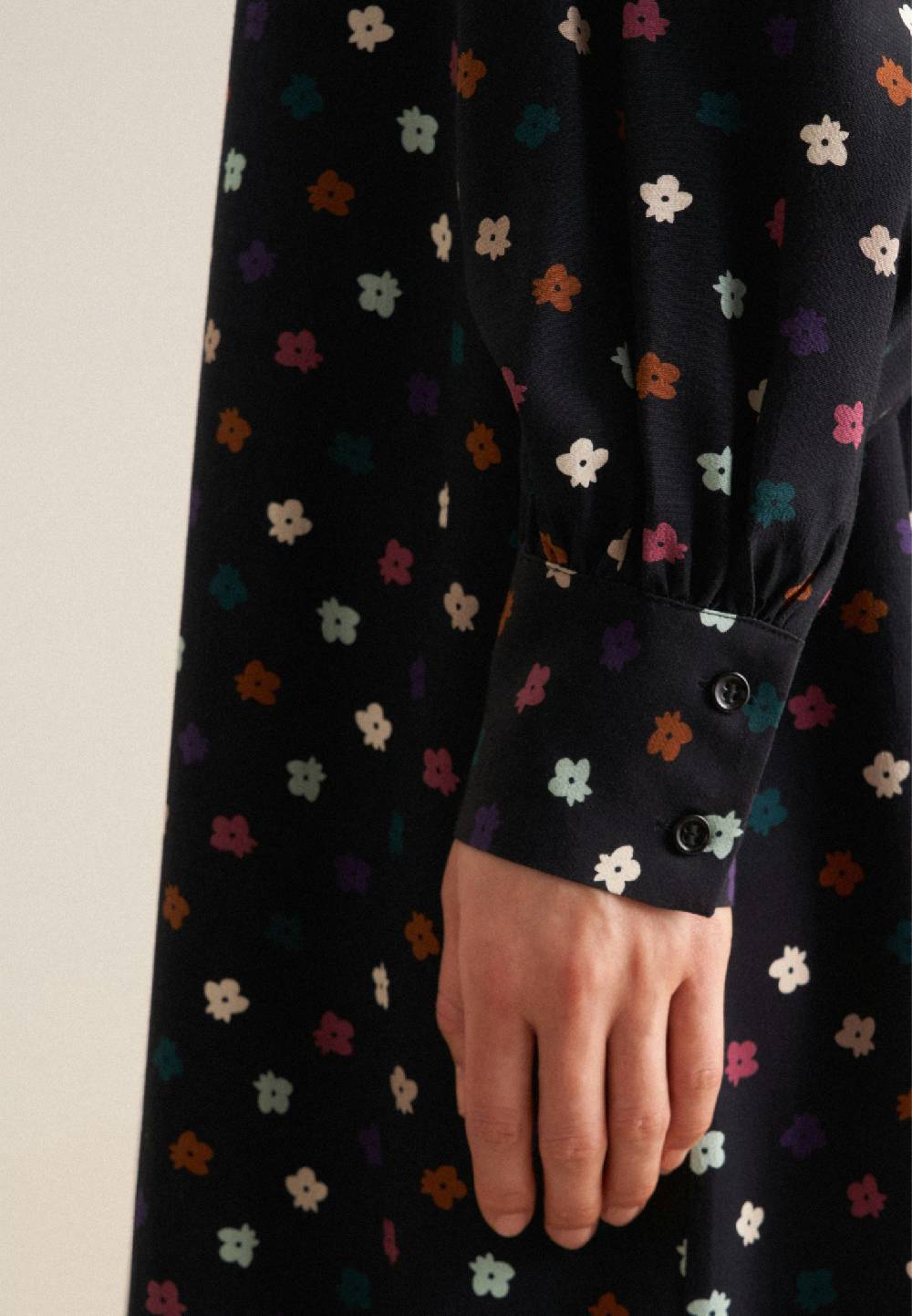 Studio Seidensticker Krepp Midi Kleid Flash Sale