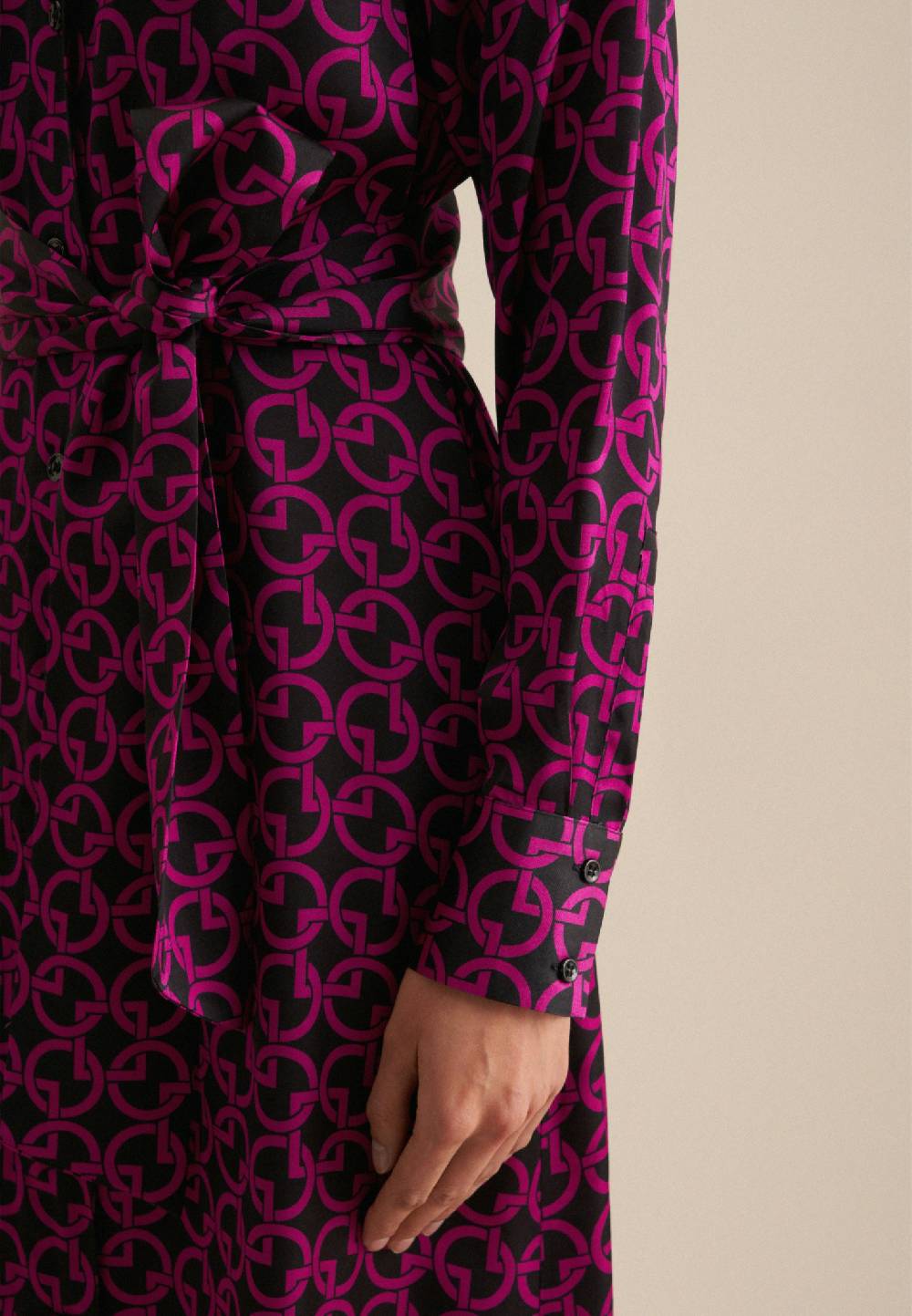 Studio Seidensticker Satin Midi Kleid Black Friday