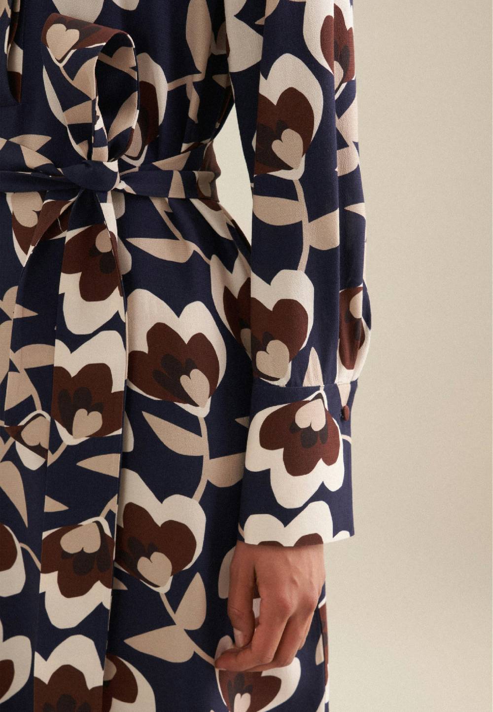 Studio Seidensticker Krepp Maxi Kleid Saisonale Angebote
