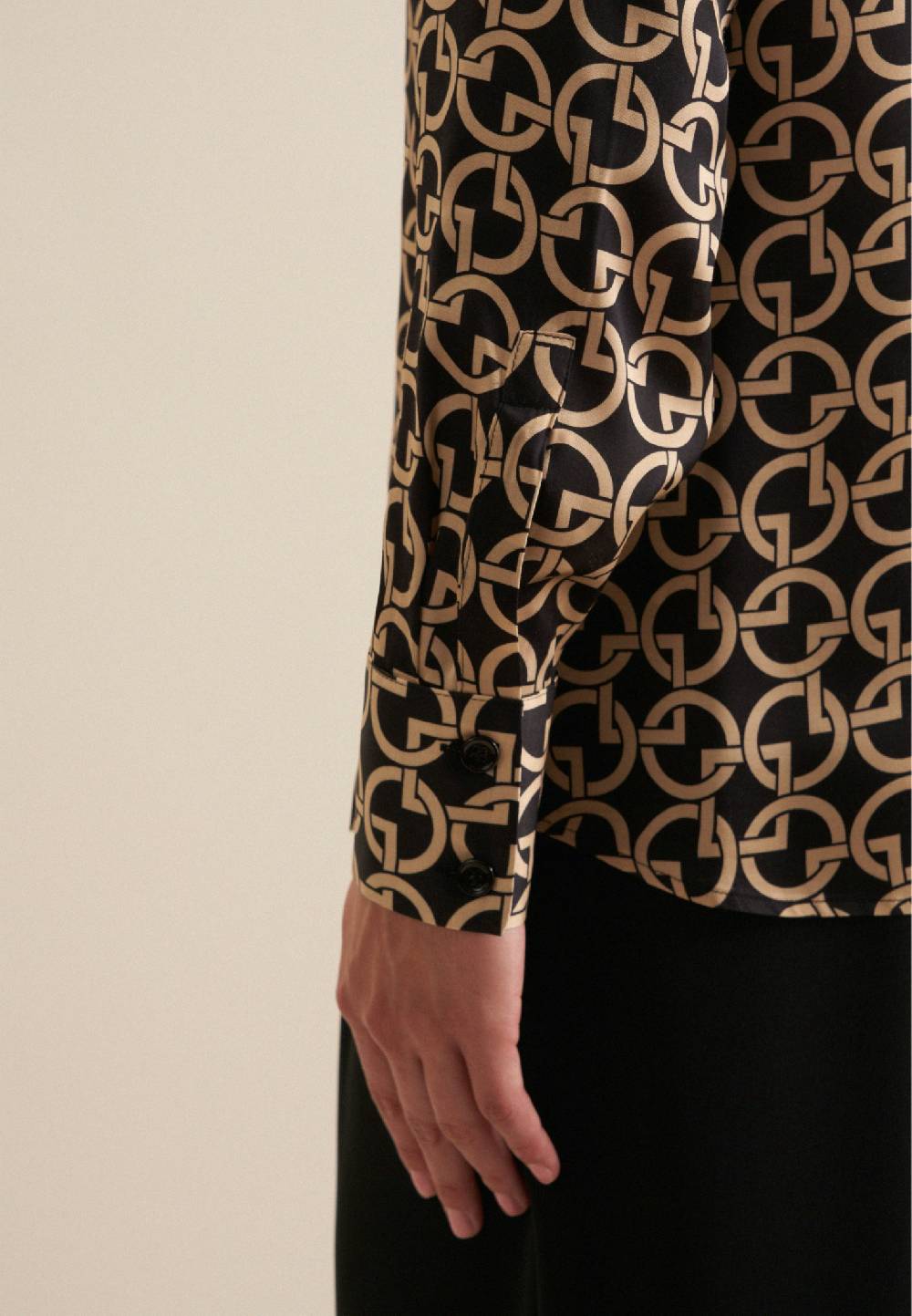 Studio Seidensticker Satin Hemdbluse Letzter Tag