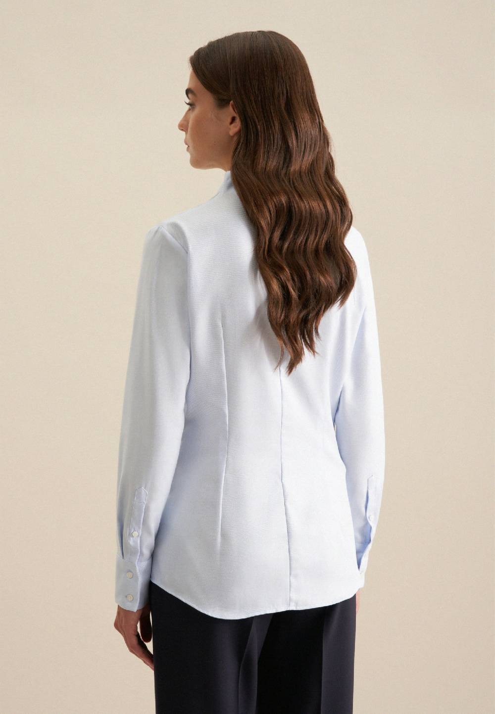 Studio Seidensticker Twill Kelchkragenbluse Bis zu 65% Rabatt