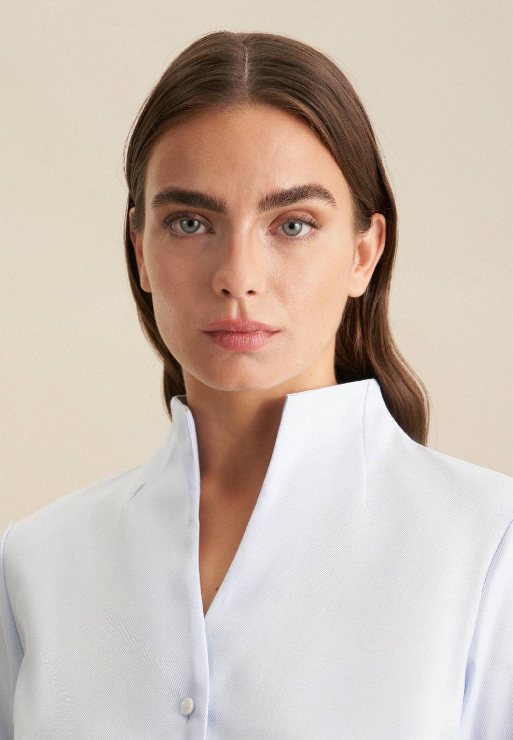Studio Seidensticker Twill Kelchkragenbluse Bis zu 65% Rabatt