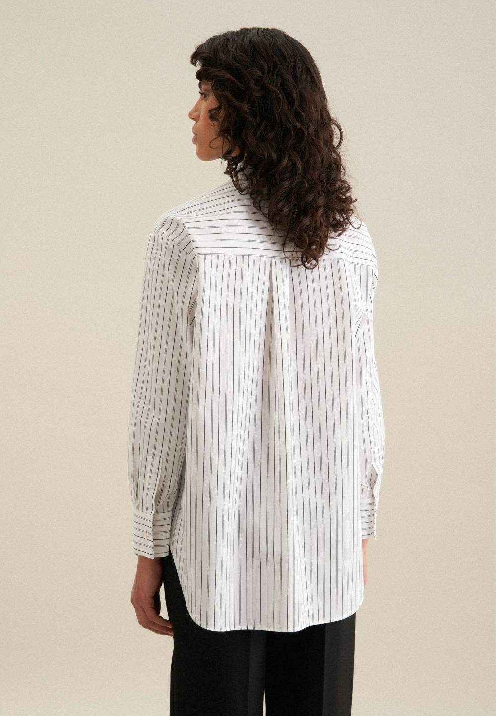 Studio Seidensticker Twill Longbluse Top Angebot