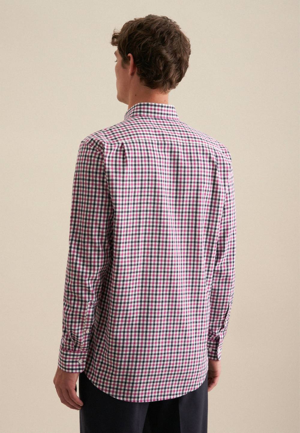 Studio Seidensticker Flanell Flanellhemd in Comfort mit Button-Down-Kragen Kauf eins, bekomm eins gratis