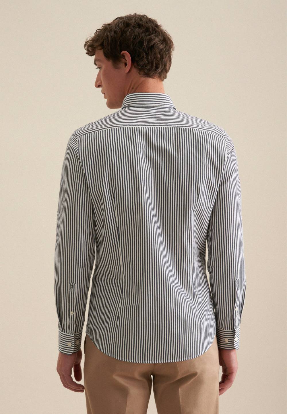 Studio Seidensticker Twill Casual Hemd in Slim mit Button-Down-Kragen Sonderangebote