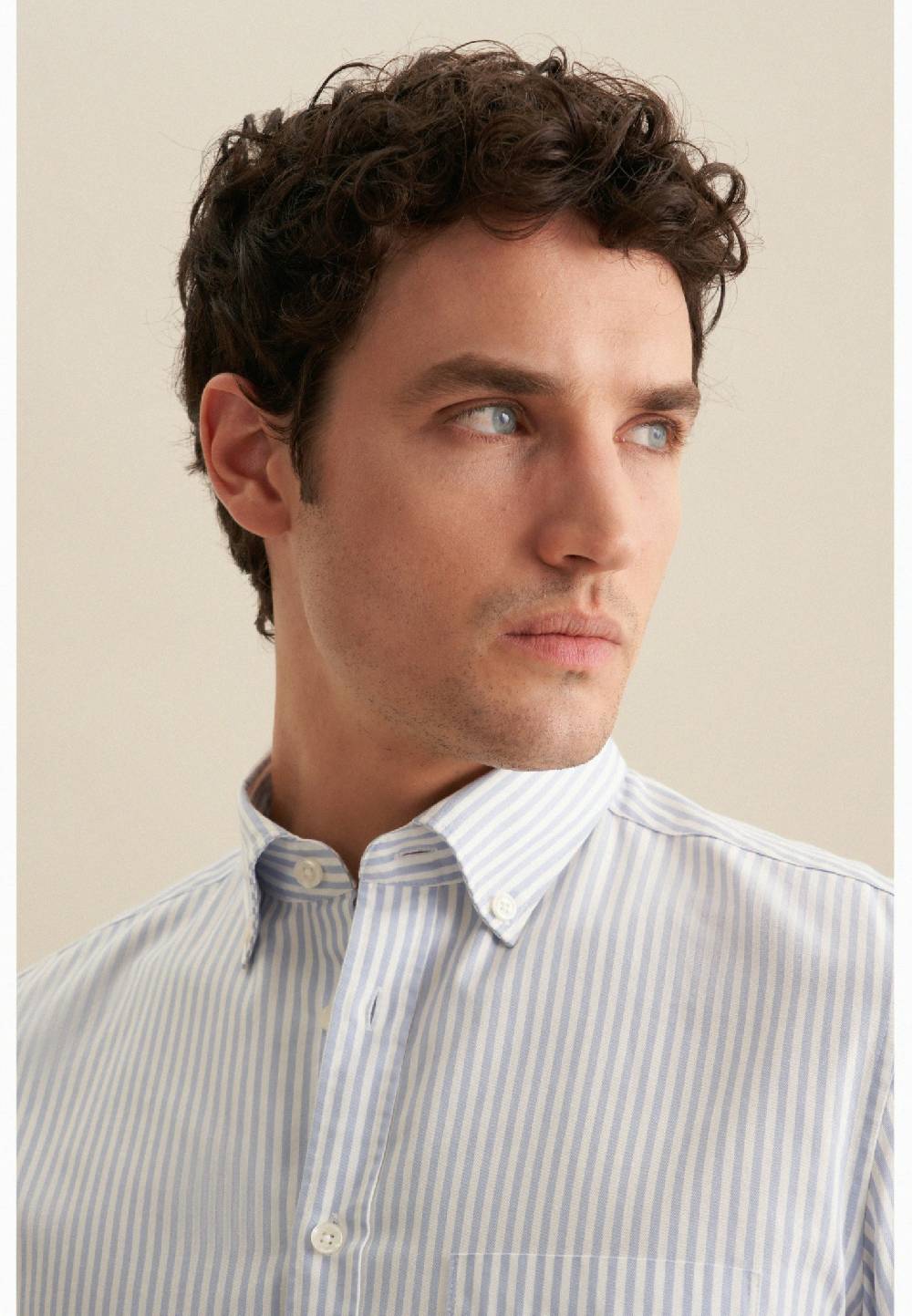Studio Seidensticker Twill Casual Hemd in Slim mit Button-Down-Kragen Riesige Ersparnisse