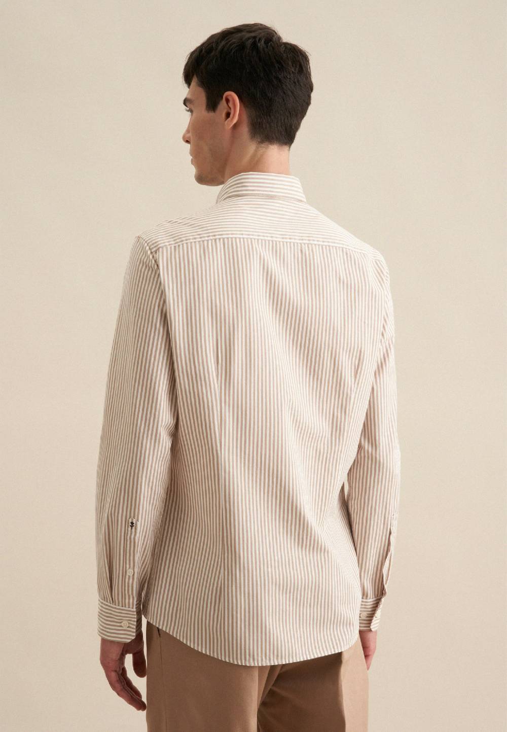 Studio Seidensticker Twill Casual Hemd in Slim mit Button-Down-Kragen VIP-Rabatte