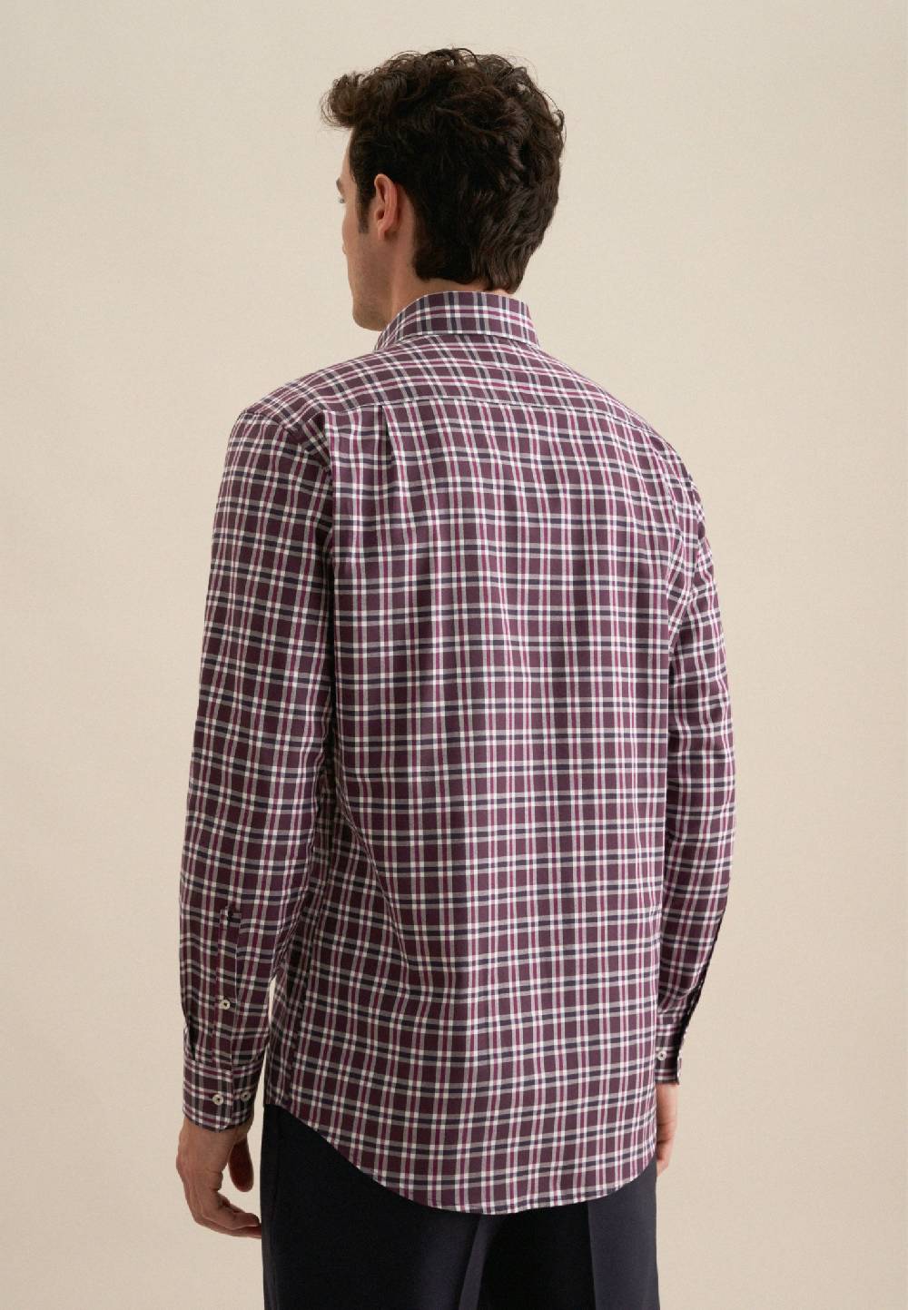Studio Seidensticker Flanell Flanellhemd in Regular mit Button-Down-Kragen Tiefpreis