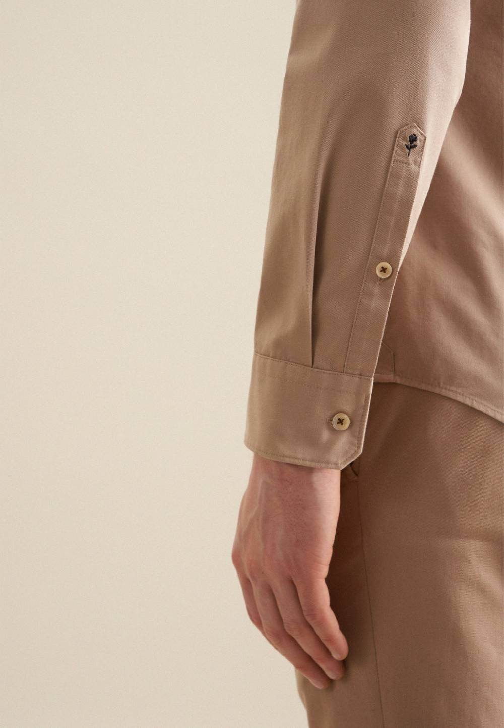 Studio Seidensticker Twill Casual Hemd in Slim mit Kentkragen Bis zu 55% Rabatt