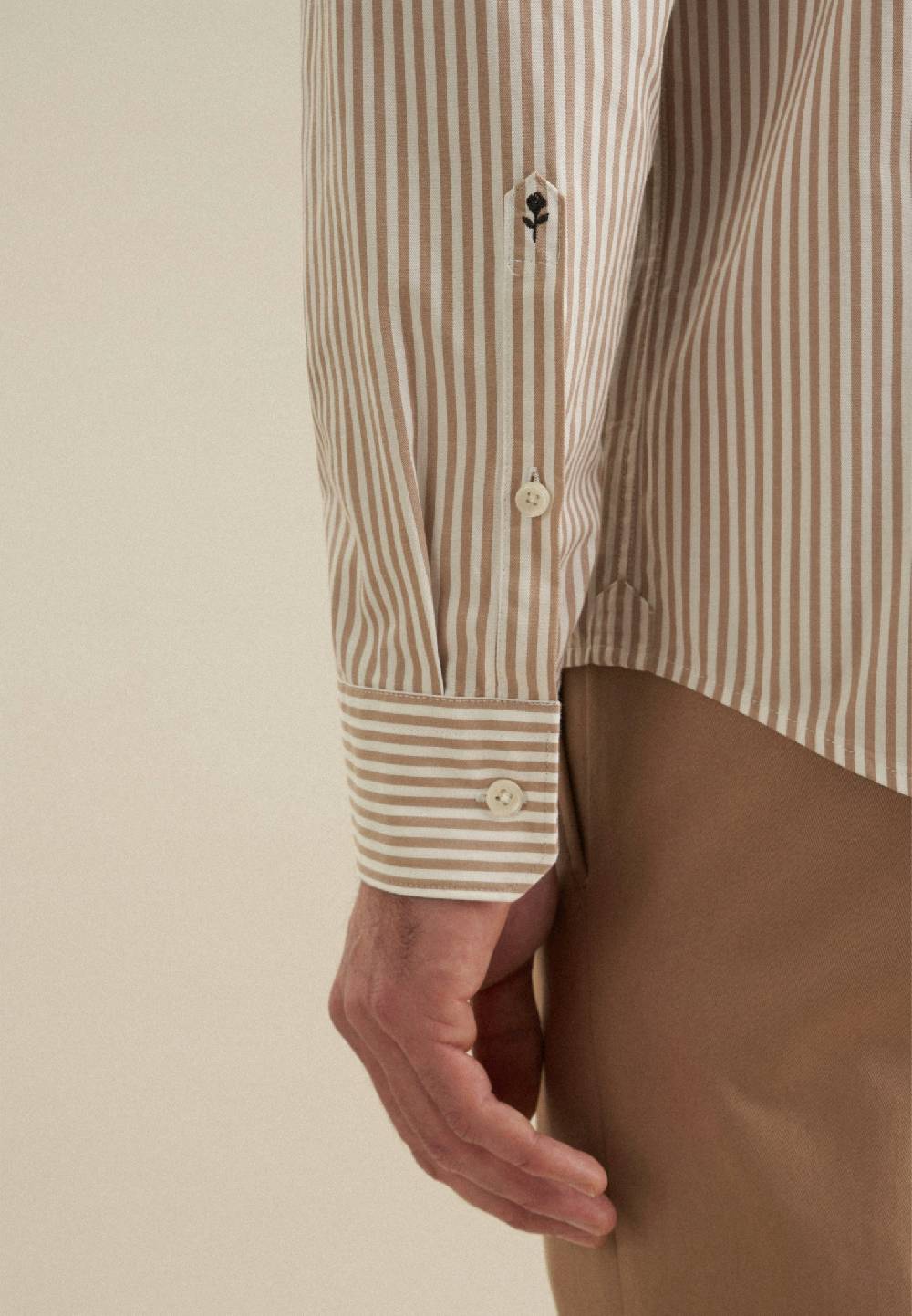 Studio Seidensticker Twill Casual Hemd in Regular mit Button-Down-Kragen Fabrikladen
