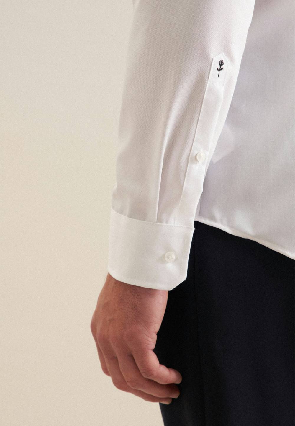Studio Seidensticker Bügelfreies Popeline Business Hemd in Slim mit Button-Down-Kragen Günstig kaufen