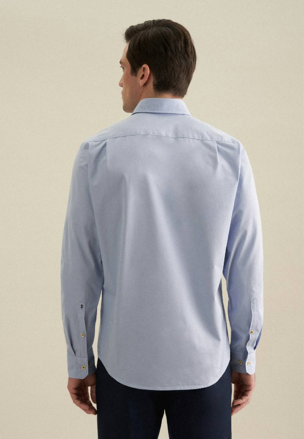 Studio Seidensticker Twill Casual Hemd in Regular mit Kentkragen Black Friday
