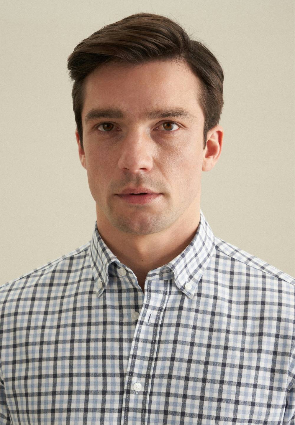 Studio Seidensticker Flanell Flanellhemd in Shaped mit Button-Down-Kragen Osterangebot
