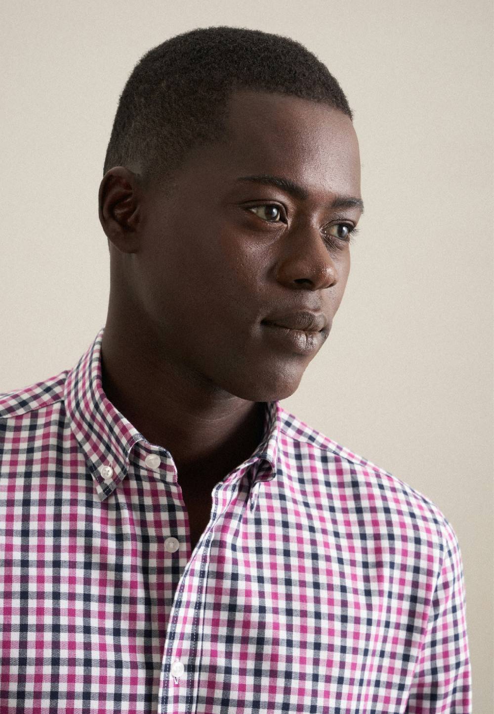 Studio Seidensticker Flanell Flanellhemd in Slim mit Button-Down-Kragen Online Outlet