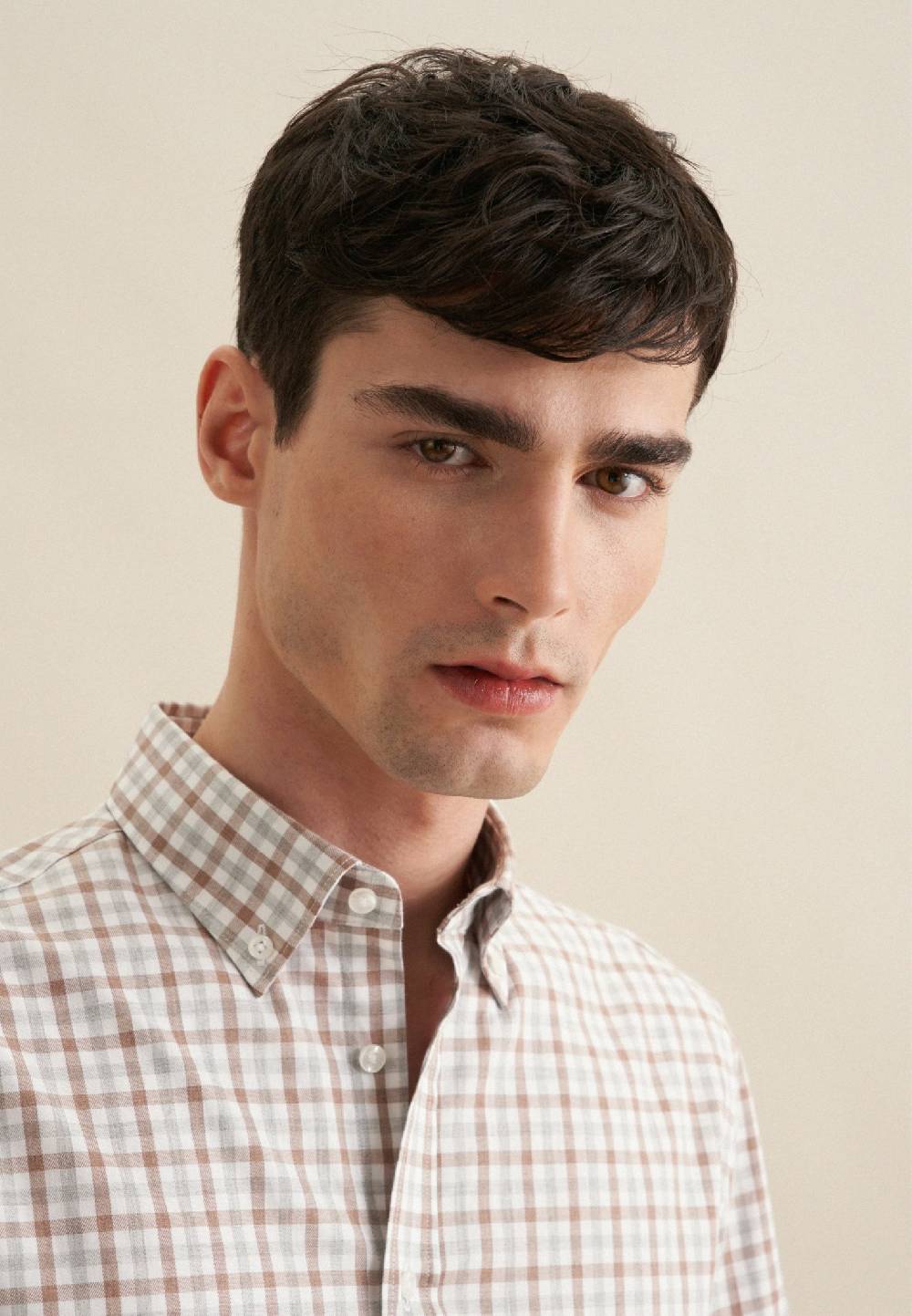 Studio Seidensticker Flanell Flanellhemd in Slim mit Button-Down-Kragen Blitzangebot