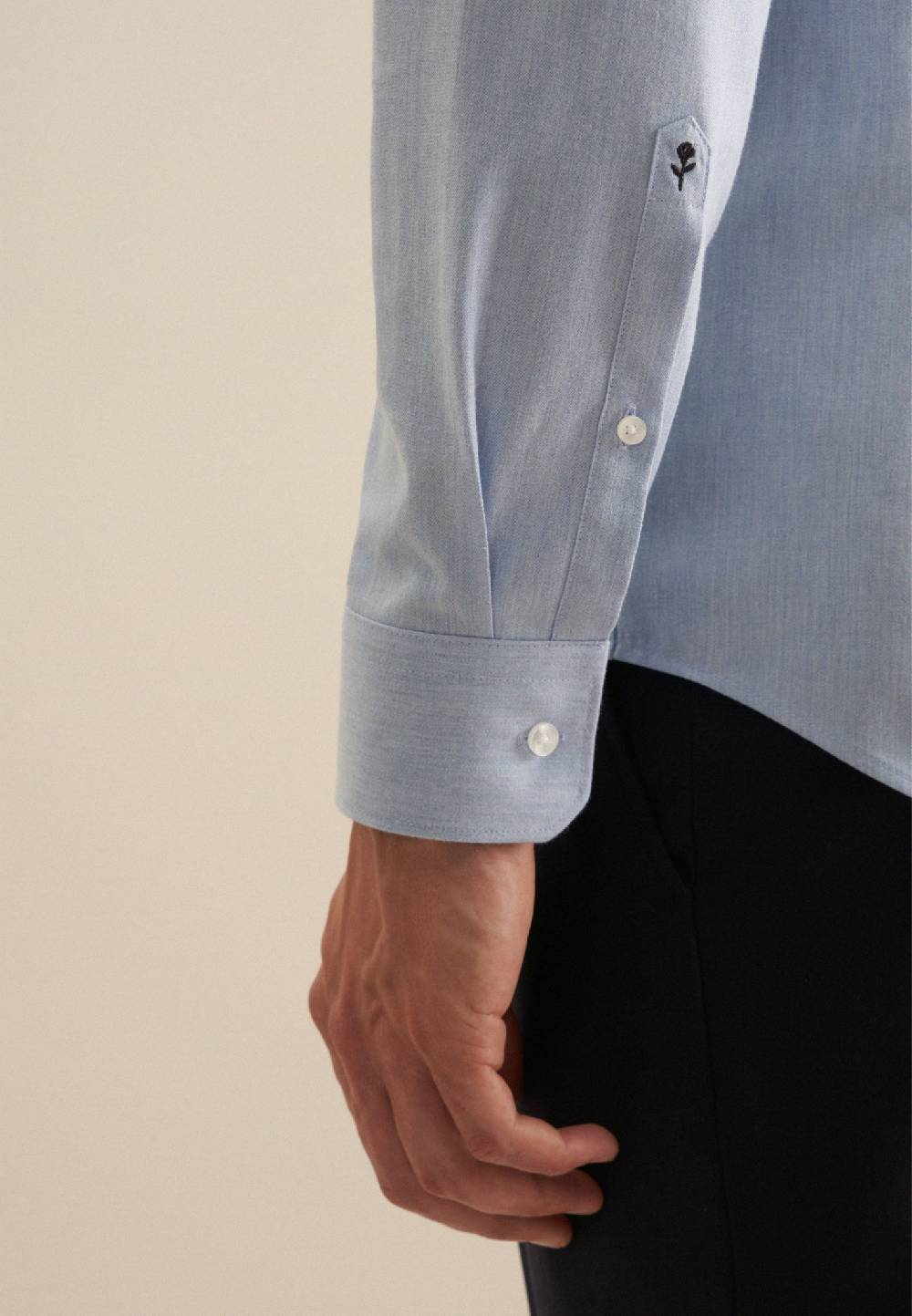 Studio Seidensticker Flanell Flanellhemd in Slim mit Kentkragen Bestseller