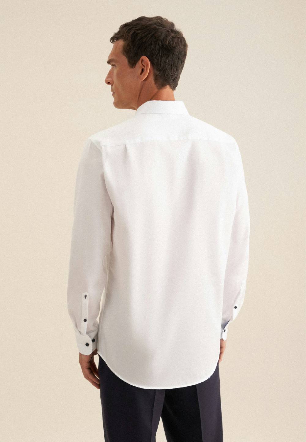 Studio Seidensticker Bügelfreies Twill Business Hemd in Regular mit Button-Down-Kragen Bis zu 50% Rabatt