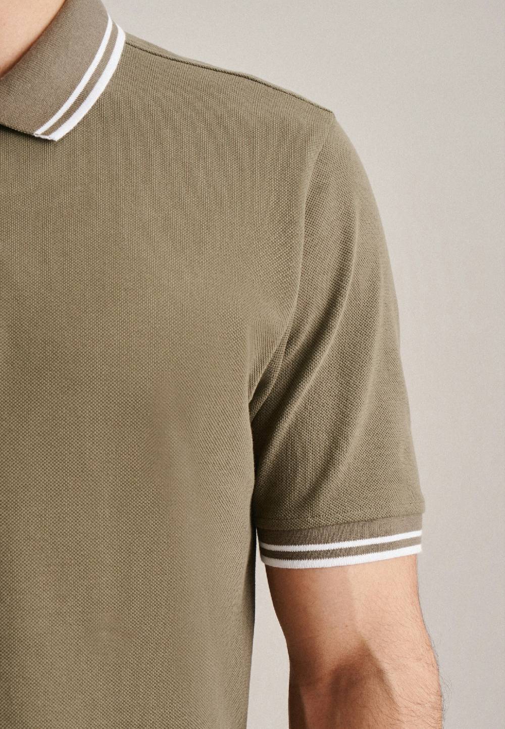 Studio Seidensticker Kragen Polo-Shirt Gerader Schnitt (Normal-Fit) Fabrik Onlineshop